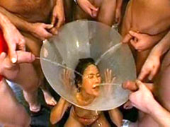 Cruel punishment of a slave by putting her in a small metal box with total deprivation