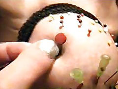 Pierced teen girl gets her first real torture session